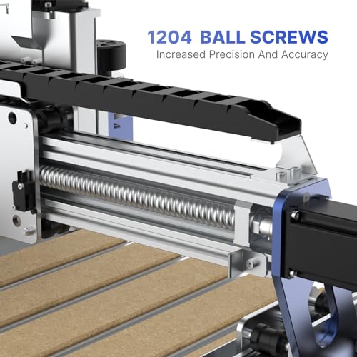 Genmitsu PROVerXL 4030 V2, máquina de enrutador CNC de alta velocidad para madera y metal acrílico PCB MDF, máquina de grabado de 3 ejes con motor de bucle cerrado y tornillo de bola, área de trabajo 400 x 300 x 110 mm
