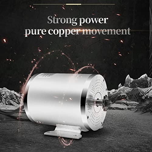 Motor eléctrico 1600W 48V go kart Kit de motor eléctrico con acelerador 33A Controlador de velocidad BLDC ATV Kits Scooter Ebike Kit de conversión Cadena T8F