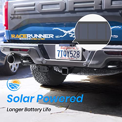 Cámara de respaldo inalámbrica solar de 1080P mejorada para camión, instalación sin cableado IP69K AUTO-VOX SOLAR1 PRO-CA-FBA