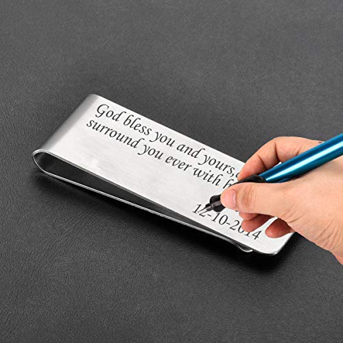 Kit de herramientas de grabado de micrograbador eléctrico, grabador de precisión inalámbrico para hacer joyas de bricolaje, metal, vidrio, madera, cuero con broca de punta de diamante reemplazable