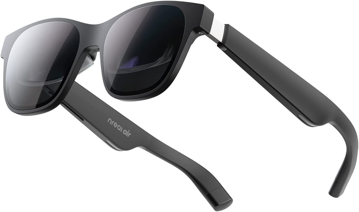 Nreal Gafas Air AR, gafas inteligentes con enorme teatro virtual Micro-OLED de 201" juego en PC/Android/iOS NR-7100RGL