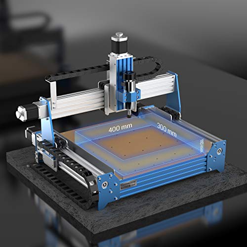 Genmitsu PROVerXL 4030 - Máquina de enrutador CNC para madera, metal, acrílico, MDF para tallar, manualidades, diseño de bricolaje, máquina de fresado de 3 ejes, área de trabajo, 400 x 300 x 110 mm (15.7 x 11.8 x 4.3 pulgadas)