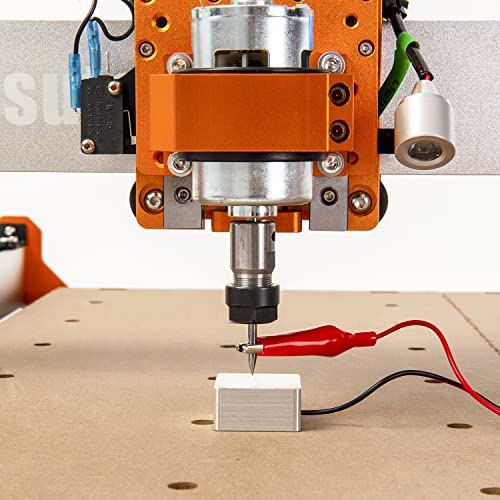 FoxAlien Masuter Pro 4040 - Máquina de enrutador CNC + controlador sin conexión con pantalla táctil