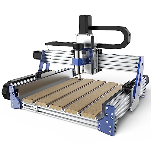 Genmitsu PROVerXL 4030 V2, máquina de enrutador CNC de alta velocidad para madera y metal acrílico PCB MDF, máquina de grabado de 3 ejes con motor de bucle cerrado y tornillo de bola, área de trabajo 400 x 300 x 110 mm