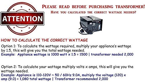 Goldsource 3000 W Pro+ Convertidor de corriente – Convertidor de voltaje de 110 a 220 – Enchufe de Estados Unidos con enchufe universal – Diseño mejorado con portafusibles – Enchufes C y puerto USB de 5 V CC – Ideal para uso doméstico