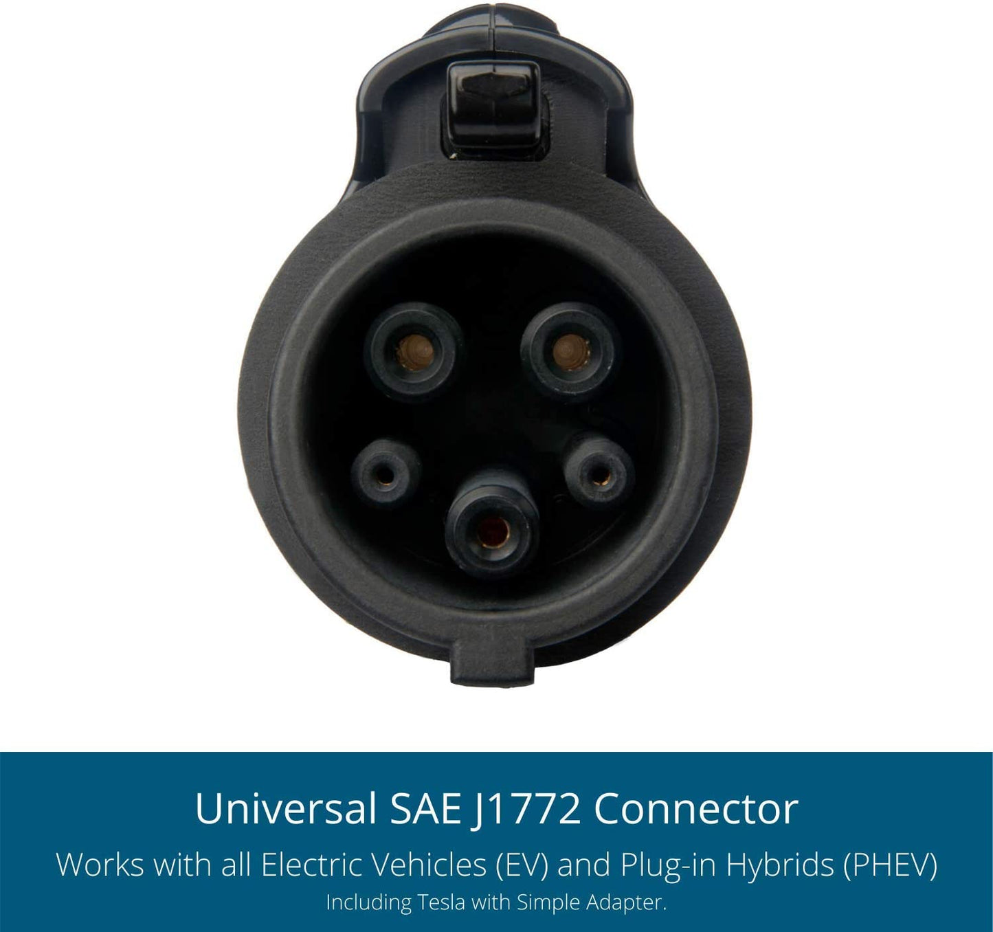 EVoCharge EVSE, Level 2 Electric Vehicle Charging Station with 18 ft Cable, 240V 32A, UL Listed EV Charger, NEMA 6-50 Plug, Indoor/Outdoor Rated, Charge up to 8X Faster Than Level 1