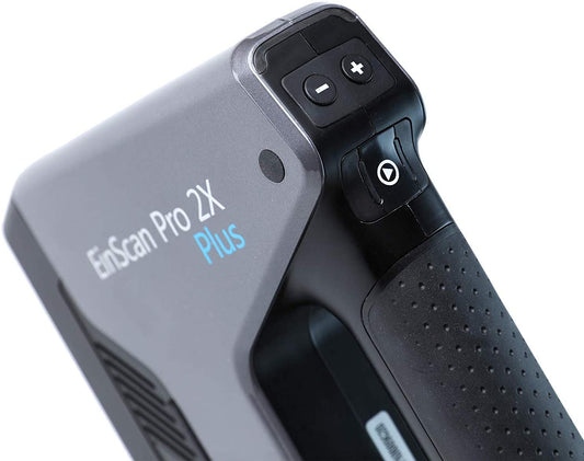 EinScan Pro 2X Plus Multi-Functional Handheld 3D Scanner,Versatile/Align Scan Modes,0.04 mm Accuracy,Rapid/Fixed Scan Mode,10fps to 30fps Scan Speed,0.7 to 0.25mm Resolution,Built-in USB Cable