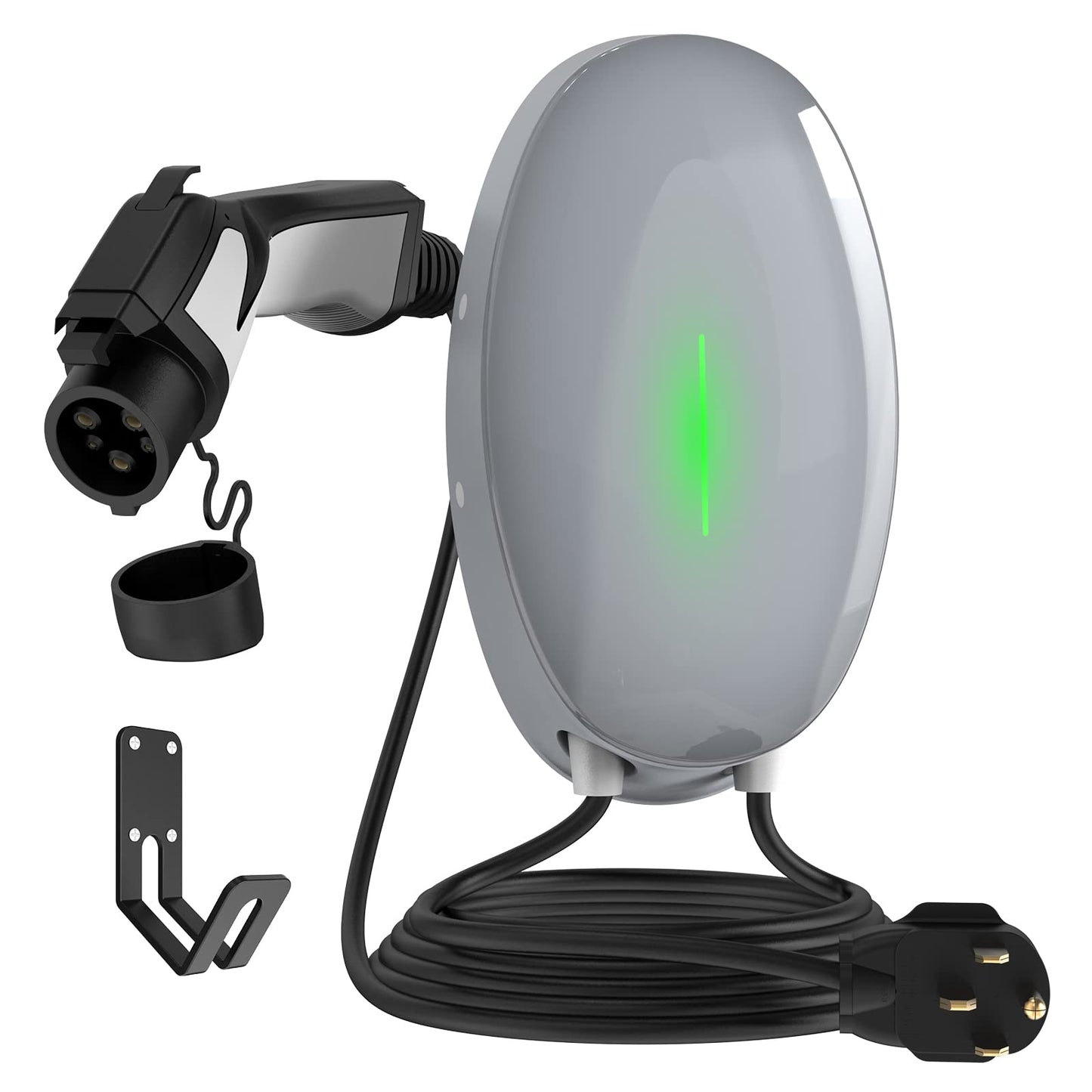 WISSENERGY - Cargador eléctrico de 40 A EV nivel 2 para coche, 220 V-240 V, 8,8 KW WSDD054 para interiores y exteriores NEMA 14-50 EV conector J1772 (40 A, NEMA 14-50)