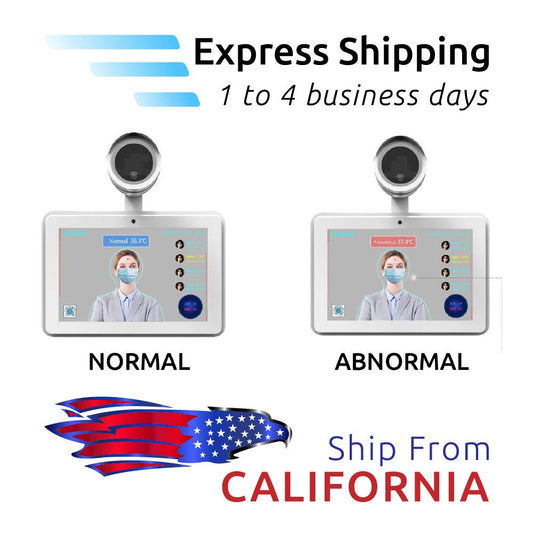 Visionera ThermalBody Medición de temperatura - Reconocimiento facial Sistema de medición de temperatura corporal sin contacto con Face ID Data Bank