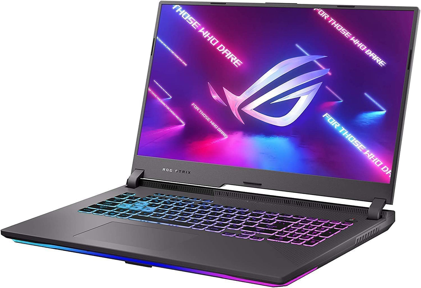 ASUS ROG Strix G17 - Laptop para juegos de 17.3 pulgadas FHD 144 Hz IPS, AMD 8 núcleos Ryzen 7 4800H (>i7-10750H), 16 GB de RAM, SSD de 512 GB, NVIDIA GeForce RTX 3060, teclado retroiluminado RGB, Wifi6 Win10 + accesorios CUE