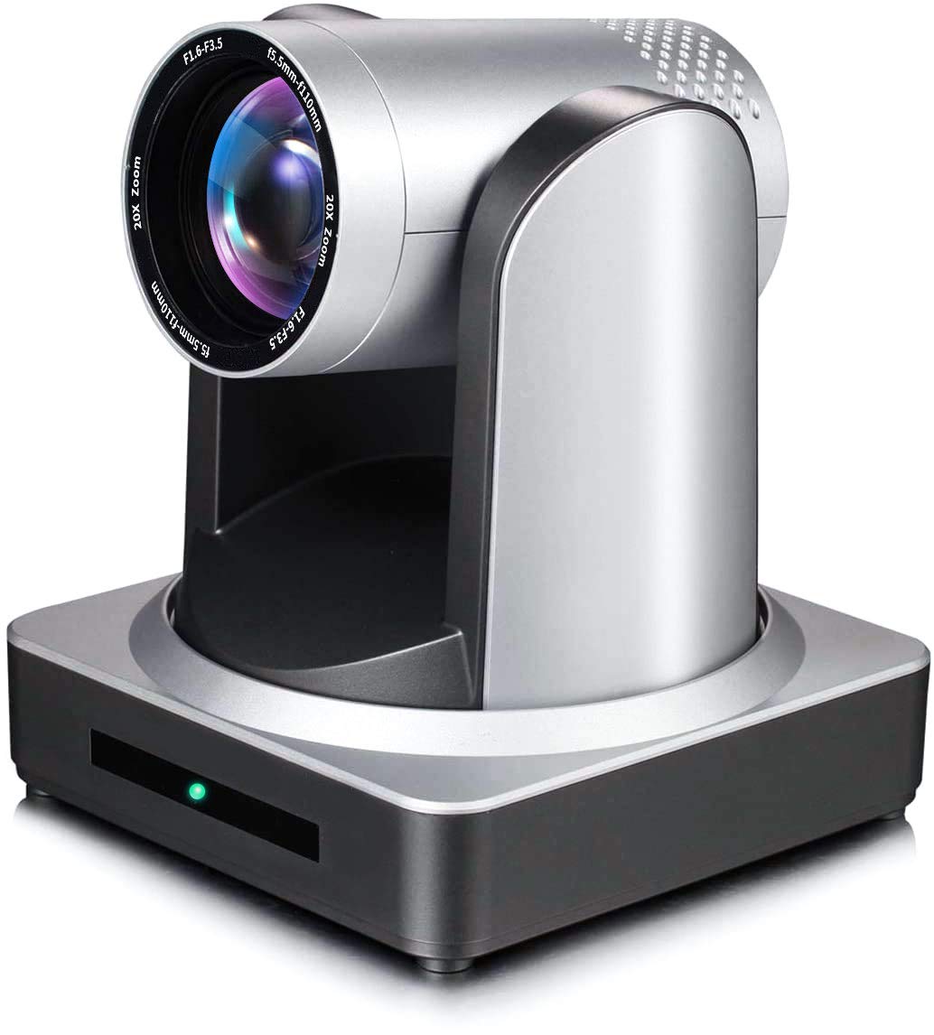 Jimcom PTZ IP Streaming Cámara con salida simultánea USB3.0 y LAN, cámara de videoconferencia con entrada de audio de 0.138 in
