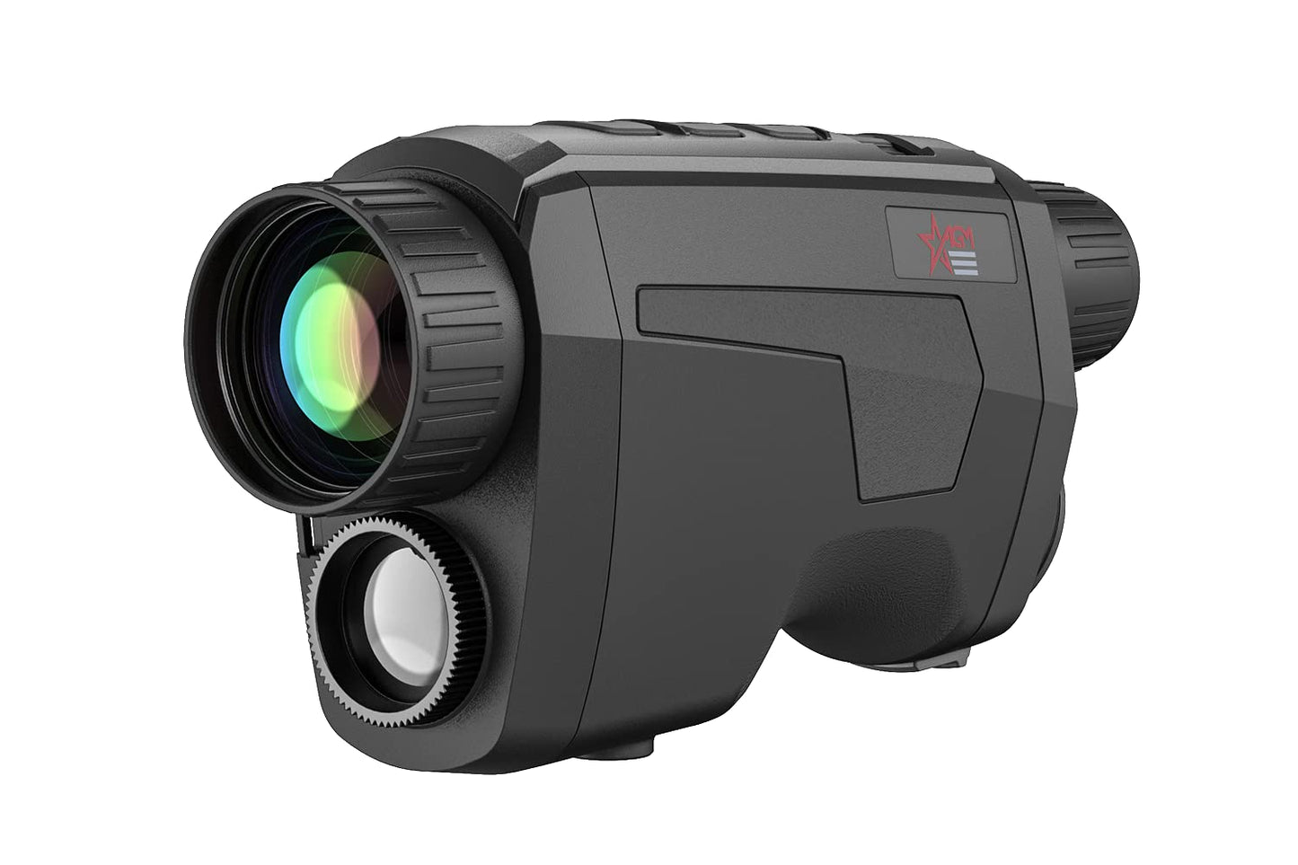 AGM Global Vision Fuzion TM35-384 Fusion Thermal Imaging & CMOS Monocular de 12 micras, 384x288 (50 Hz), lente de 1.378 in, color negro