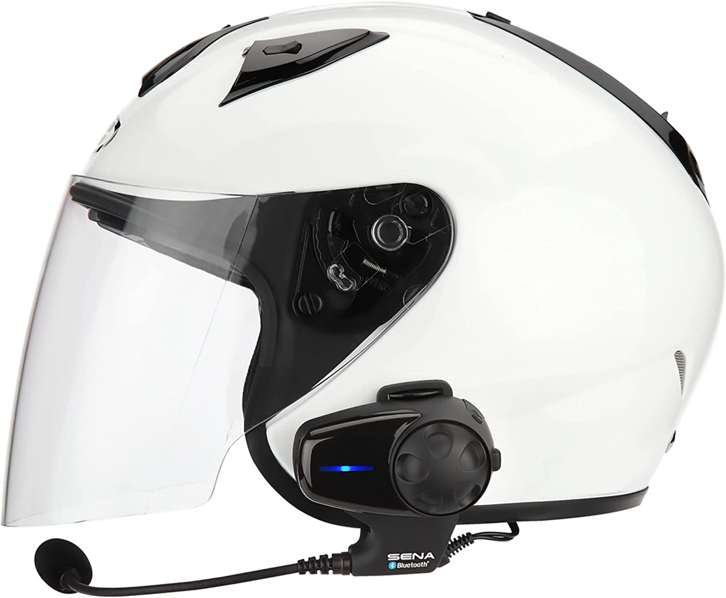 Sena SMH10-10 Auriculares de diadema para motocicleta Bluetooth (individual)