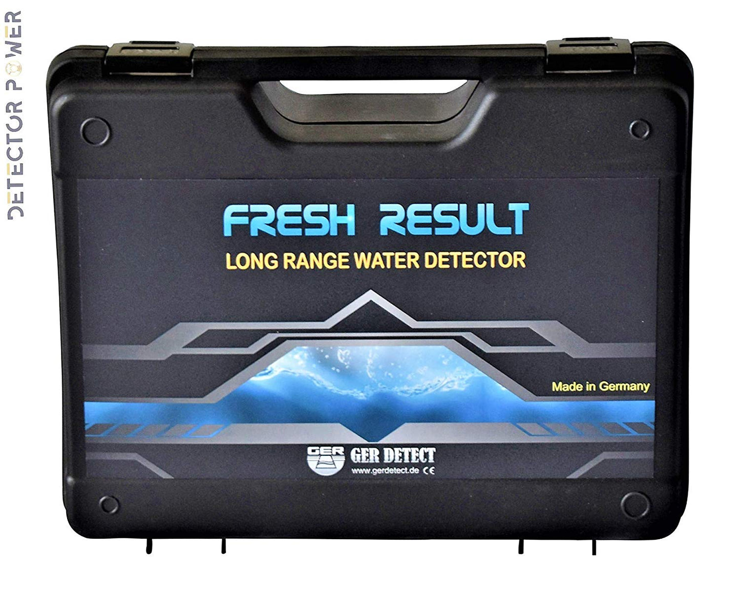 GER DETECT Fresh Result 1 Professional Underground Water Detector - Long Industrial Geolocator and Scanner for All Terrains - Well and Groundwater Finder
