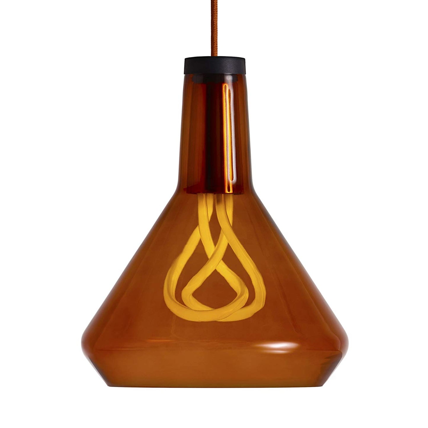 Bombilla PLUMEN Drop Top Shade 001 CFL, E27, 11 W, negro 5060282520585