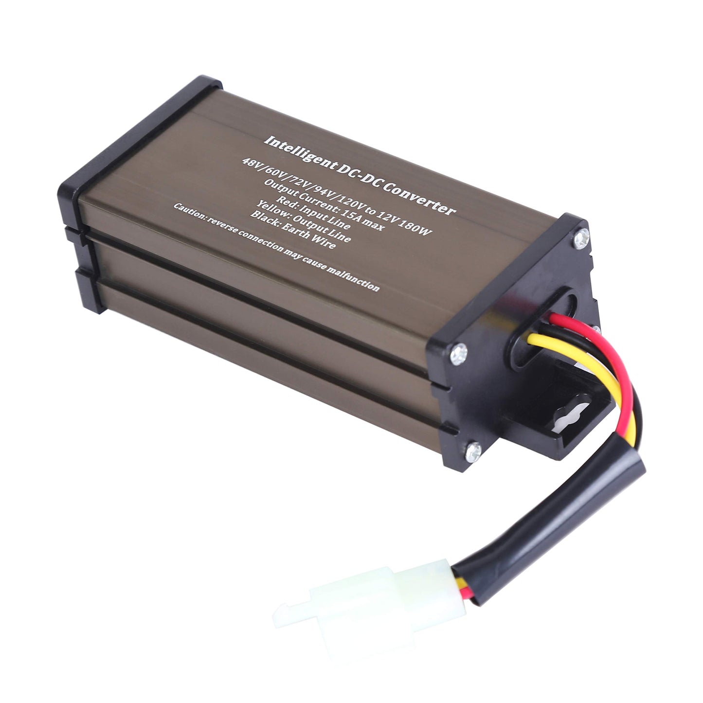 Pro Chaser DC-DC 120V 108V 96V 84V 72V 60V 48V volt voltage to 12V INVERSOR DE VOLTAJE 180W 15A