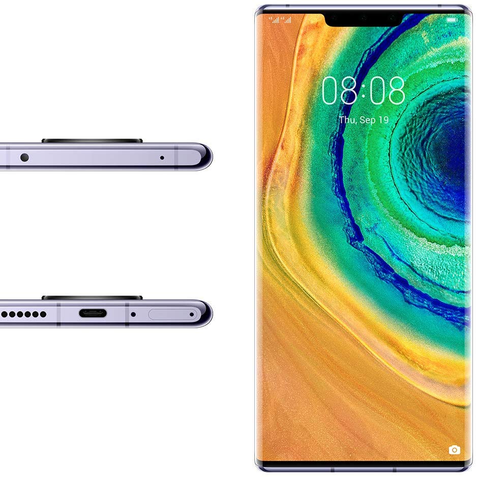 HUAWEI Mate 30 Pro - Smartphone con Pantalla Curva de 6.53" (Kirin 990, 8 + 256 GB, Cuádruple cámara Leica, Batería de 4500 mAh, EMUI10), Color Space Silver + MediaPad M6 10.8" 64GB Titanium Grey