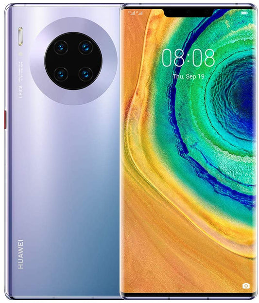HUAWEI Mate 30 Pro - Smartphone con Pantalla Curva de 6.53" (Kirin 990, 8 + 256 GB, Cuádruple cámara Leica, Batería de 4500 mAh, EMUI10), Color Space Silver + MediaPad M6 10.8" 64GB Titanium Grey