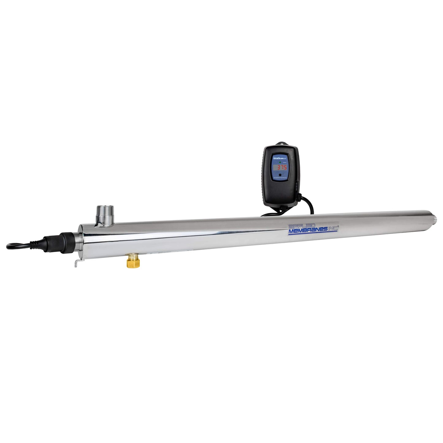 APLIED MEMBRANES INC. Solapur Toda la Casa Ultravioleta Purificador de Agua Esterilizador UV para Punto de Entrada Purificación de Agua Potable | 15 GPM | Serie Helios UV-SPH-15