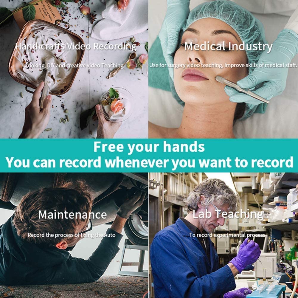 Cámara de vídeo de videocámara 4K, ORDRO EP7, minicámara portátil 4K, Ultra HD 4K 60FPS con estabilización de imagen Gimball, enfoque automático y control remoto (con tarjeta micro SD de 64 GB)