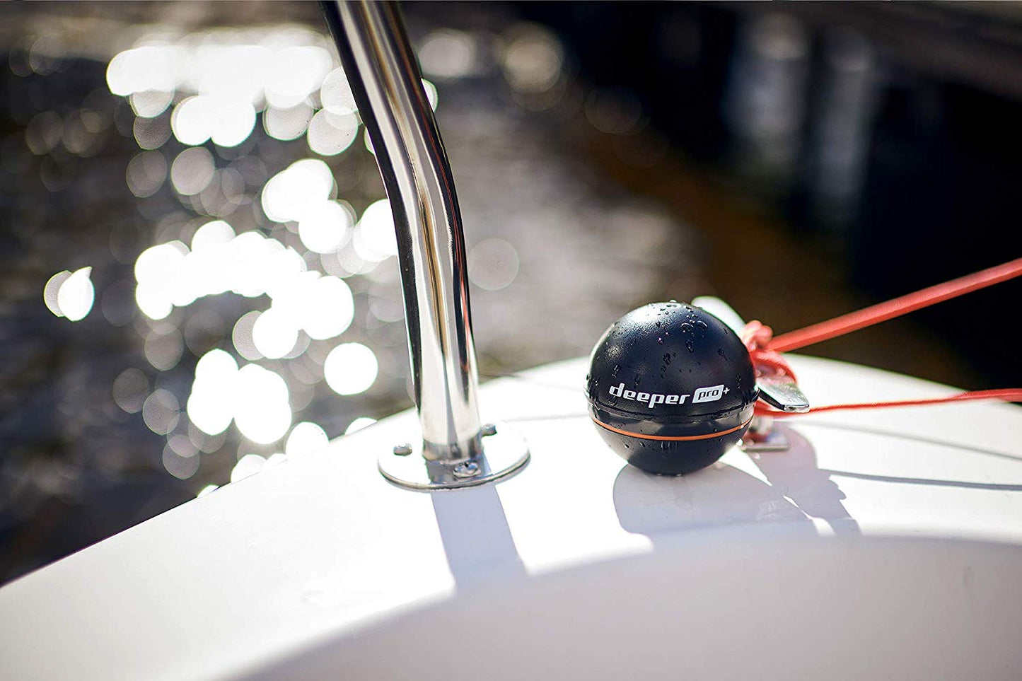 Deeper PRO+ Smart Sonar - GPS Portable Wireless Wi-Fi Fish Finder for Shore and Ice Fishing