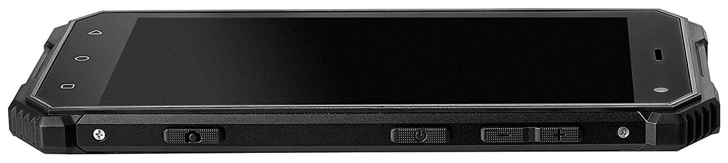 NUU Mobile R1 Rugged IP68-Rated - Waterproof Dual Sim 4G LTE Unlocked Android 8 Smartphone - Black - US Warranty