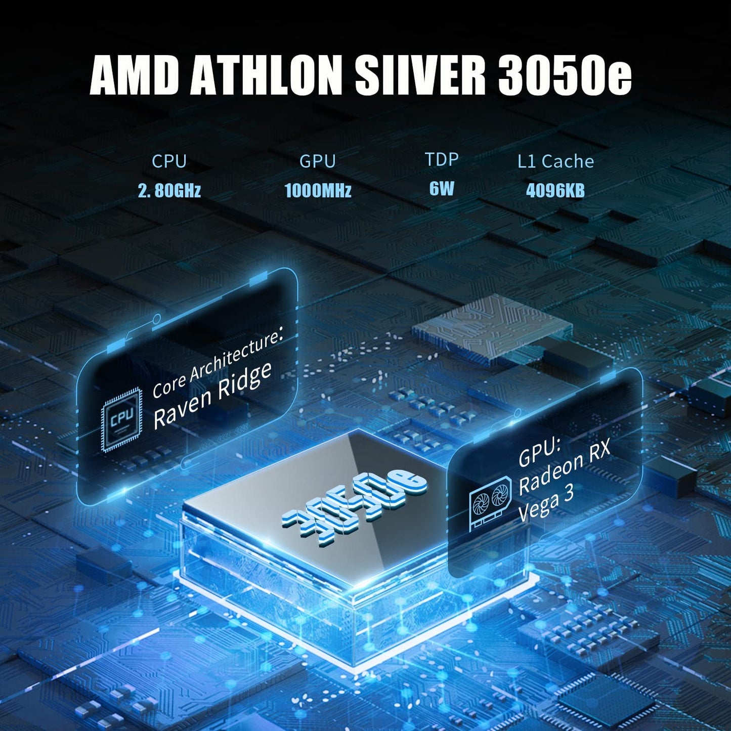 Daxceirry WIN600 Consola de juegos portátil PC Win 10 Edition 8G DDR4 con SSD M.2 de 128G, compatible con sistema operativo Steam con AMD Athlon Silver 3020e visualización IPS de laminación completa OCA de 5.9" (3020-negro)