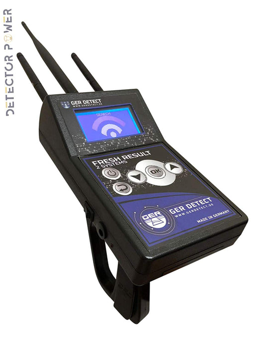 GER DETECT Fresh Result 1 Professional Underground Water Detector - Long Industrial Geolocator and Scanner for All Terrains - Well and Groundwater Finder