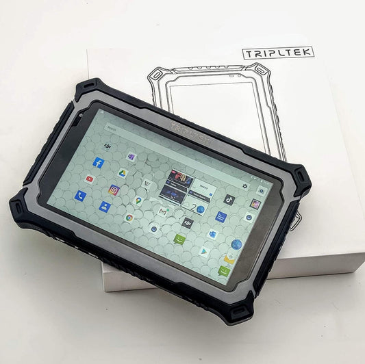 TRIPLTEK Tablet 7" High Brightness 1200 nits, 4G LTE Unlocked, 6GB/128GB, Android 8.1, 8 Core Processor, Long Battery Life 10000mah, Rugged Military Construction, Brightest Tablet on The Market.