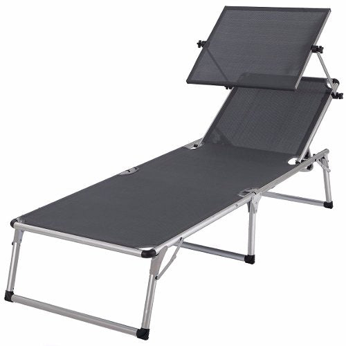 Camastro De Aluminio Con Cubierta Para La Cabeza