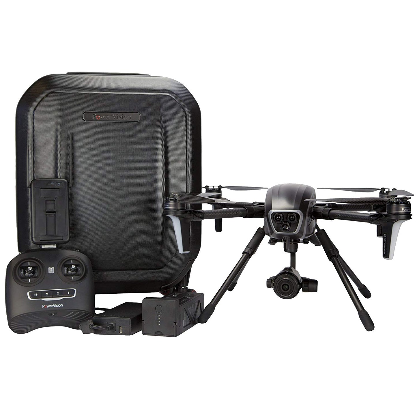 PowerVision PowerEye 4K Camera & 3-Axis Gimbal Professional Ariel Imaging Quadcopter