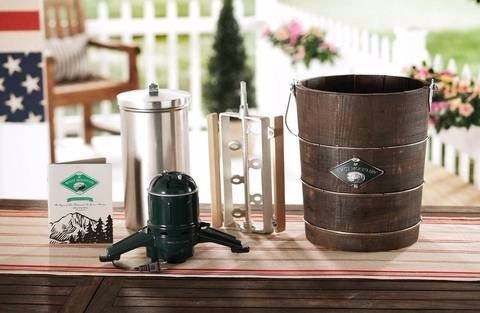 Maquina De Helados 6/4 Galon White Mountain Artesanal