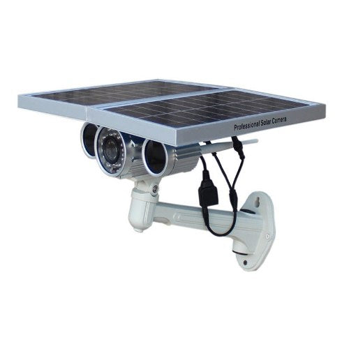 Camara De Videovigilancia Dia-noche Con Panel Solar Ip 16gb
