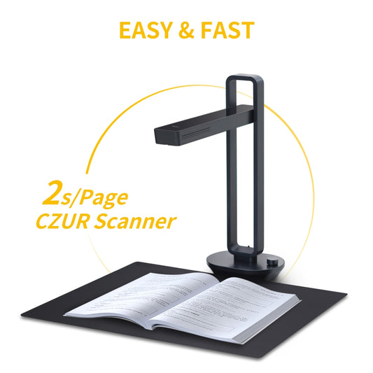 CZUR Book Scanner Aura Pro Portable Scanner for Document A4 A3 Smart Table Led Desk Lamp for macOS Windows|Scanners|