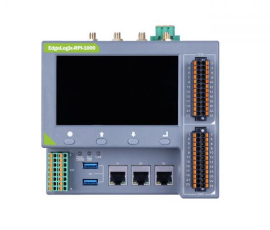 EdgeLogix-RPI-1000-CM4102032 All-in-one Industrial Edge Controller PLC/PAC Gateway HMI Router Support 4G LTE