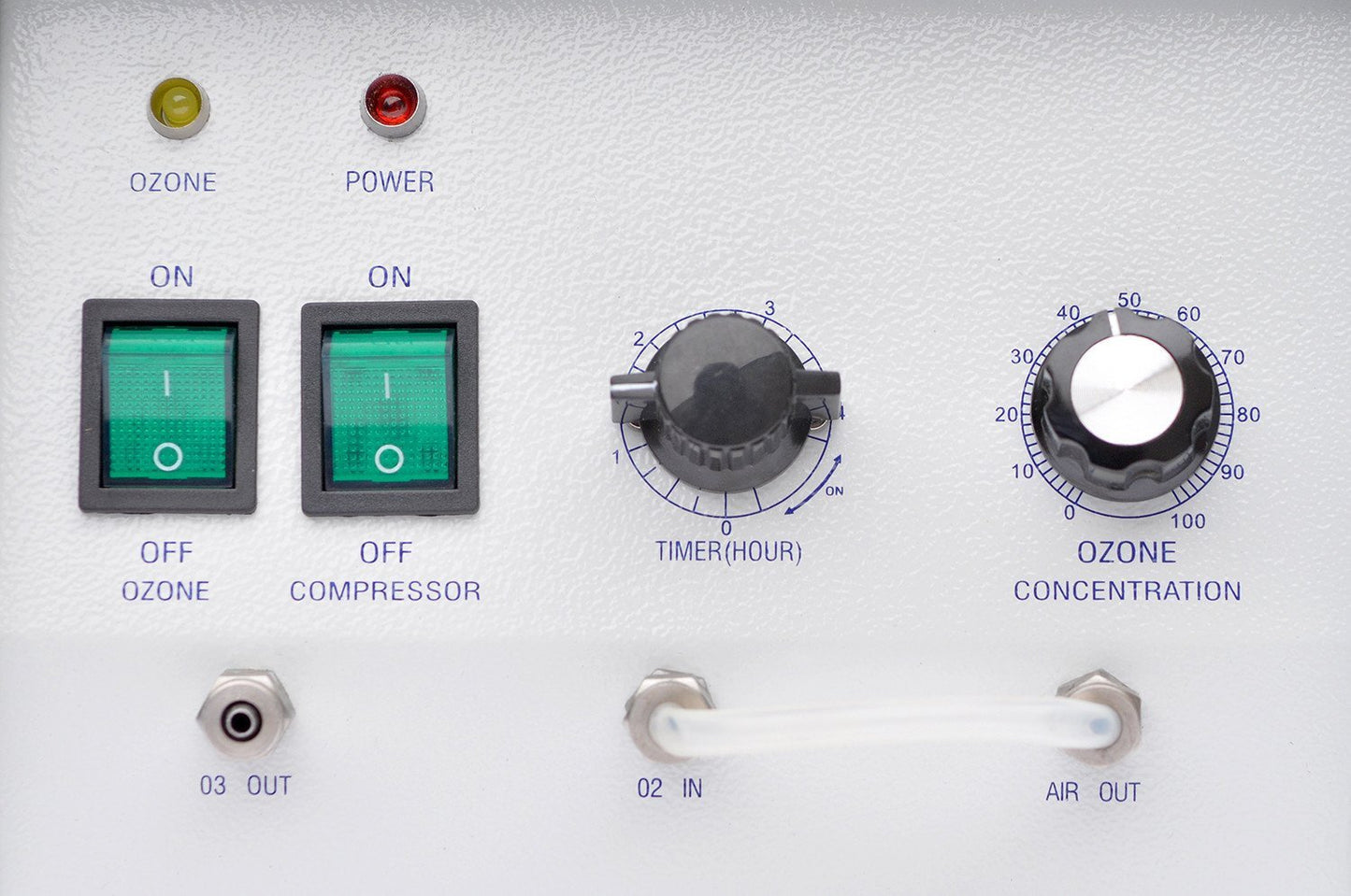 MP-3000 Generador de Ozono 3g/hr con fuente de oxígeno; 600mg/hr sin fuente de oxígeno