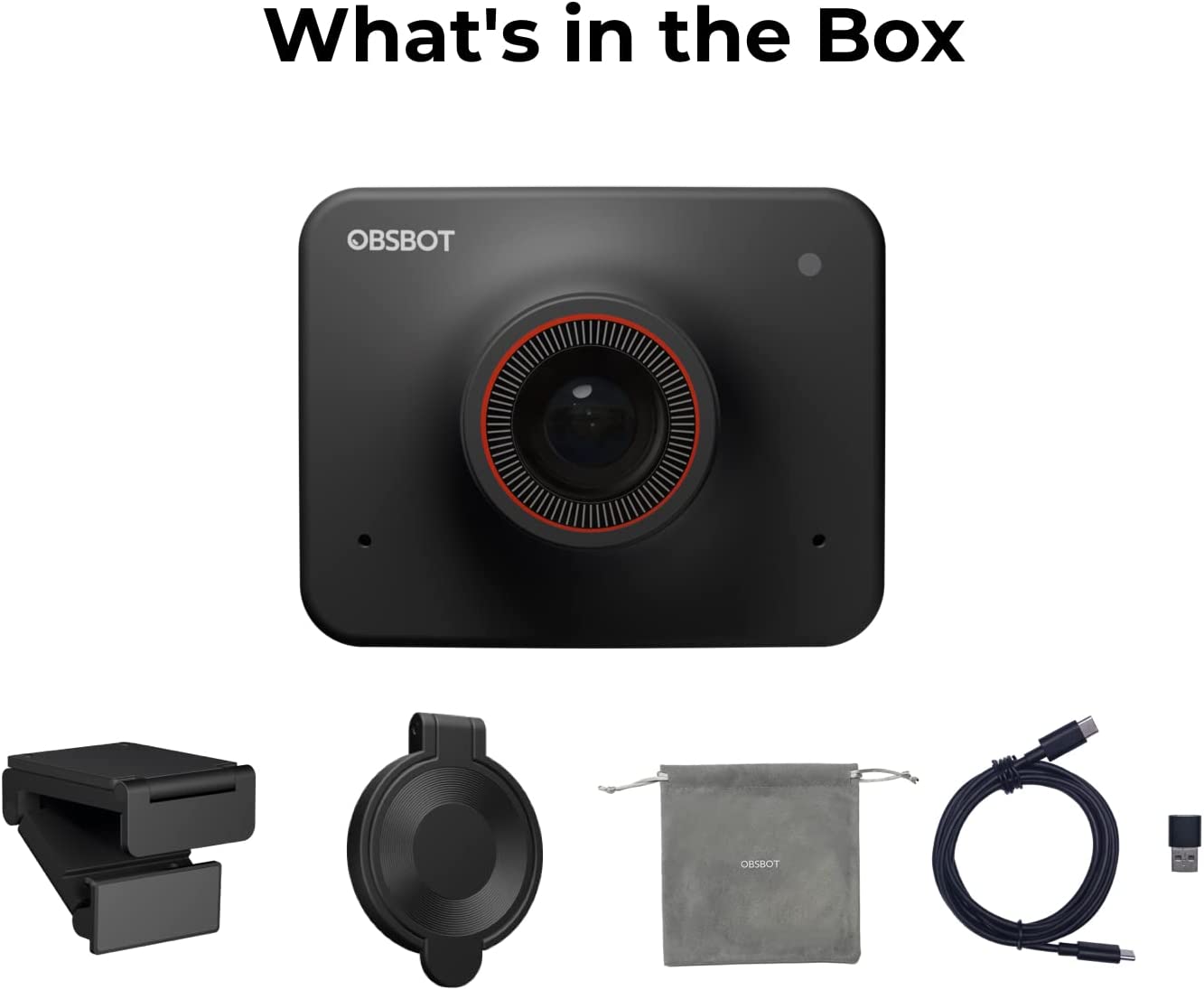OBSBOT Meet - Cámara web 4K con tecnología AI