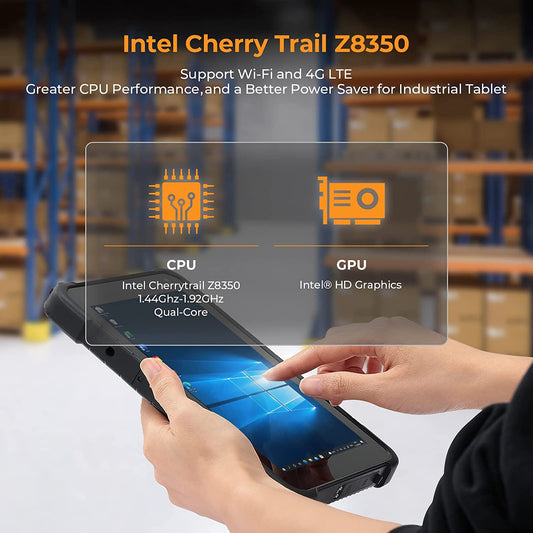 Tableta RUGGED 8" con Windows 10 PDA 2gb ram 64gb rom
