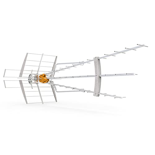 Televes DATBOSS - Antena LR Mix Hi-VHF UHF de largo alcance con filtro 5G, rango de 75 millas 149884 (reemplaza a 149883)