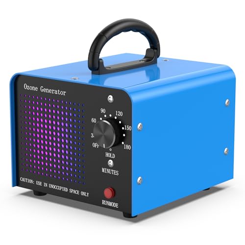 ECNLAN 0zone Generator, 30000mg/h 0zone Ionizador de máquina para el hogar/sótano/humo/habitación de mascotas