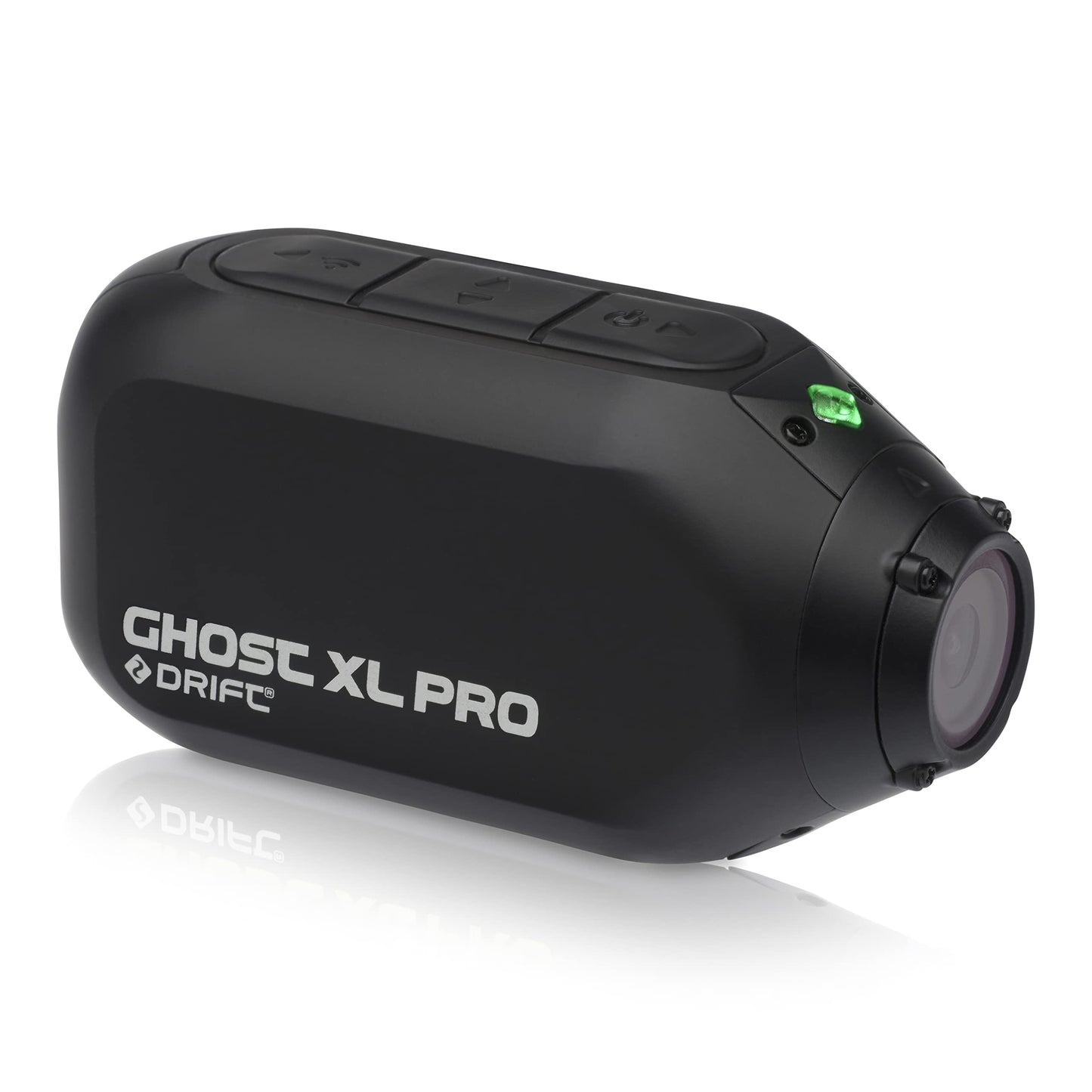 Drift Ghost XL Pro - Cámara de acción 4K, estabilización de imagen, impermeable, lente giratoria IPX7