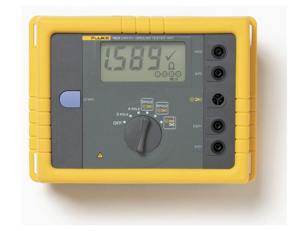 Fluke 1623-2 Basic GEO Earth Ground Tester #4325155