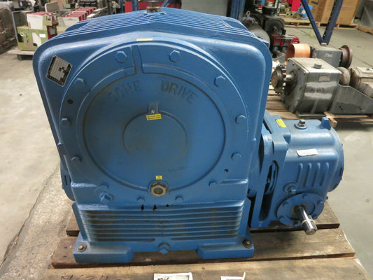 NEW Cone Drive UU50-100-A5 Ratio: 600:1 RPM:1750 Rating: 6.12 Gear Drive Textron