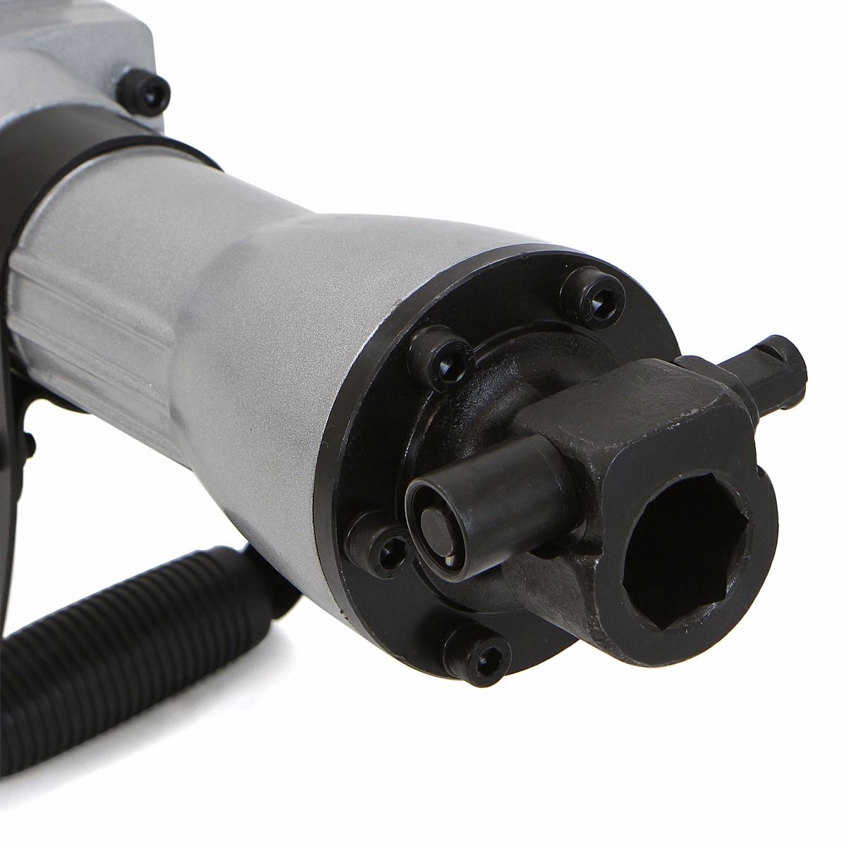 2200W Electric Demolition Jack Hammer 1900RPM Concrete Breaker Chisels Silver