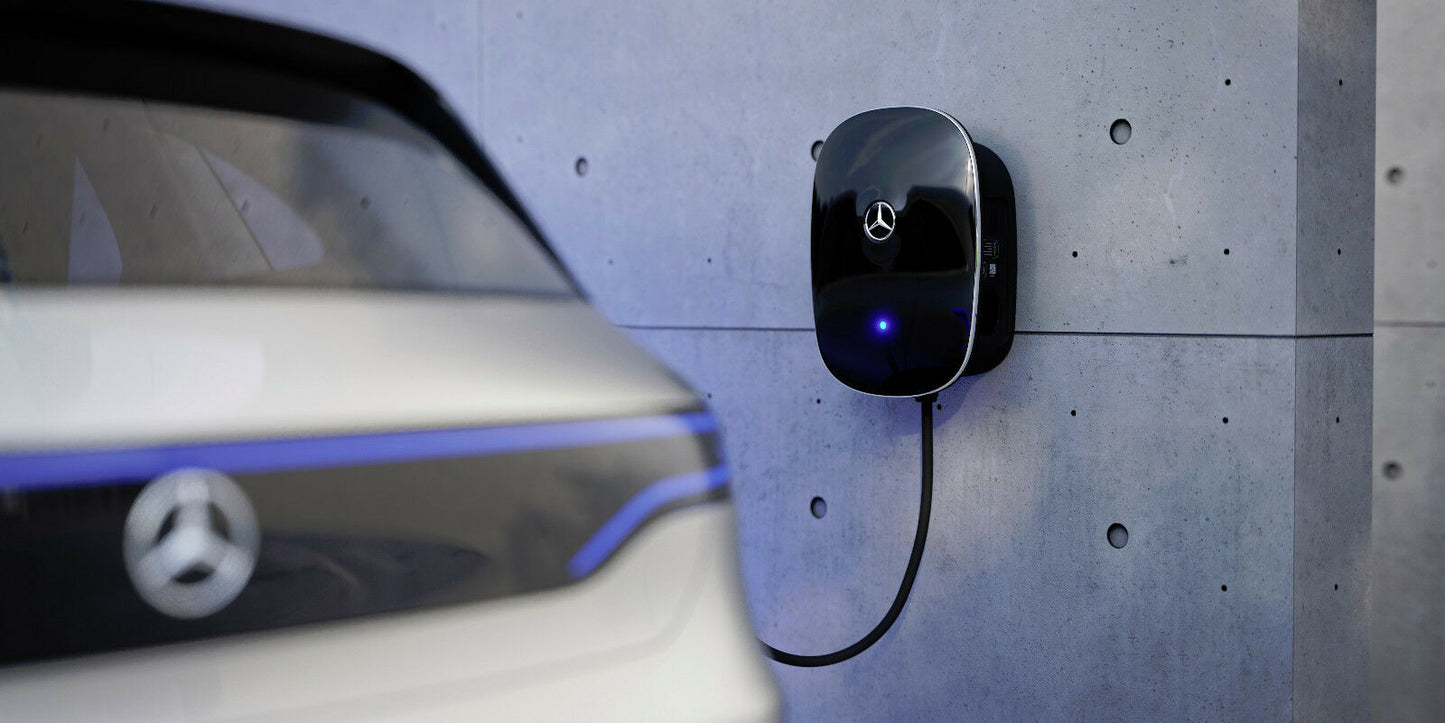 Details zu Mercedes-Benz Wallbox HOME Ladestation mit fest verbundenem 6M. Ladekabel (ABL)