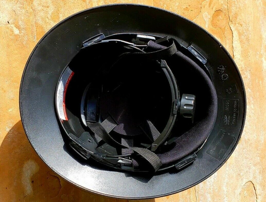 Ridgerock HDPE Safety Hard Hat Full Brim 6 Point Ratcheting System ANSI Z89.1