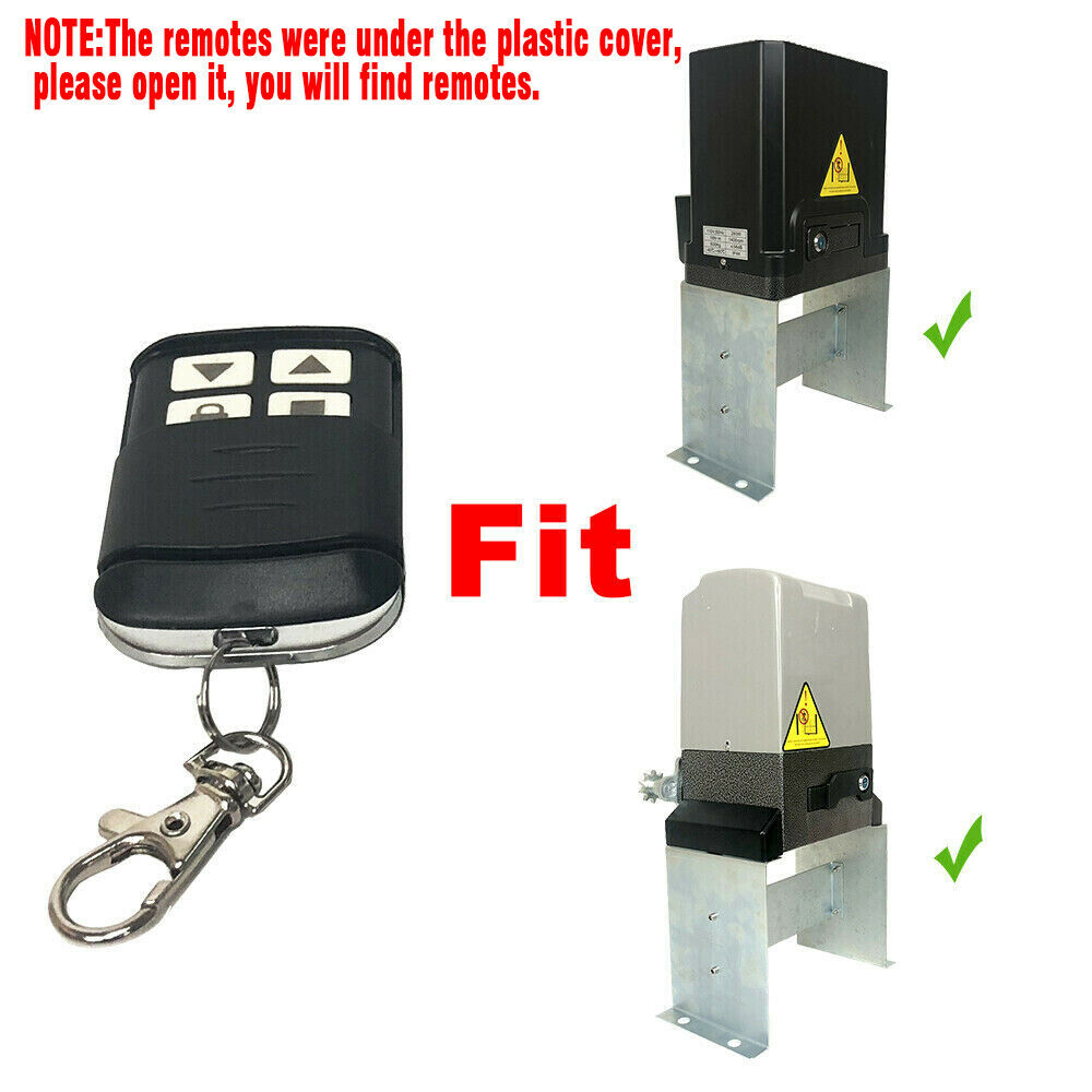 Automatic Sliding Slide Gate Opener Hardware Driveway 3500LBS Door Operator Kit