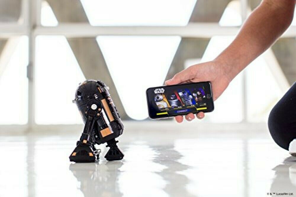 Limited Star Wars R2-Q5 robot toy sphero R201QRW Astromech droid from JAPAN NEW