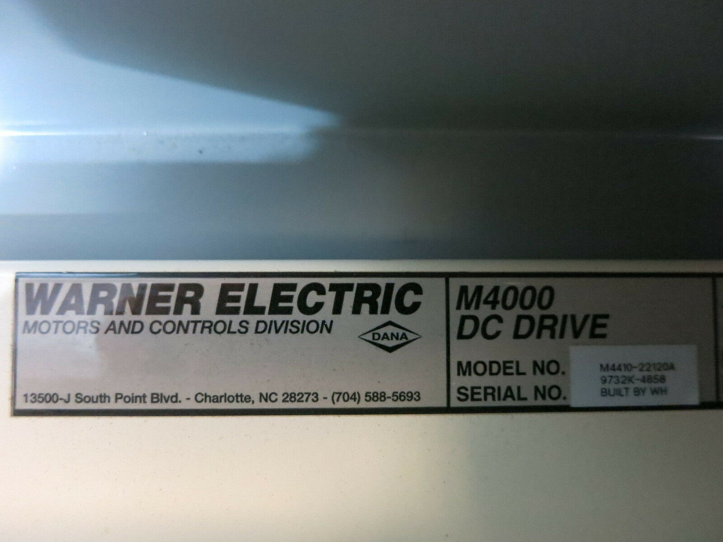 New SECO M4410-22120A 10-HP Mentor II M4000 Digital DC Drive Warner Electric