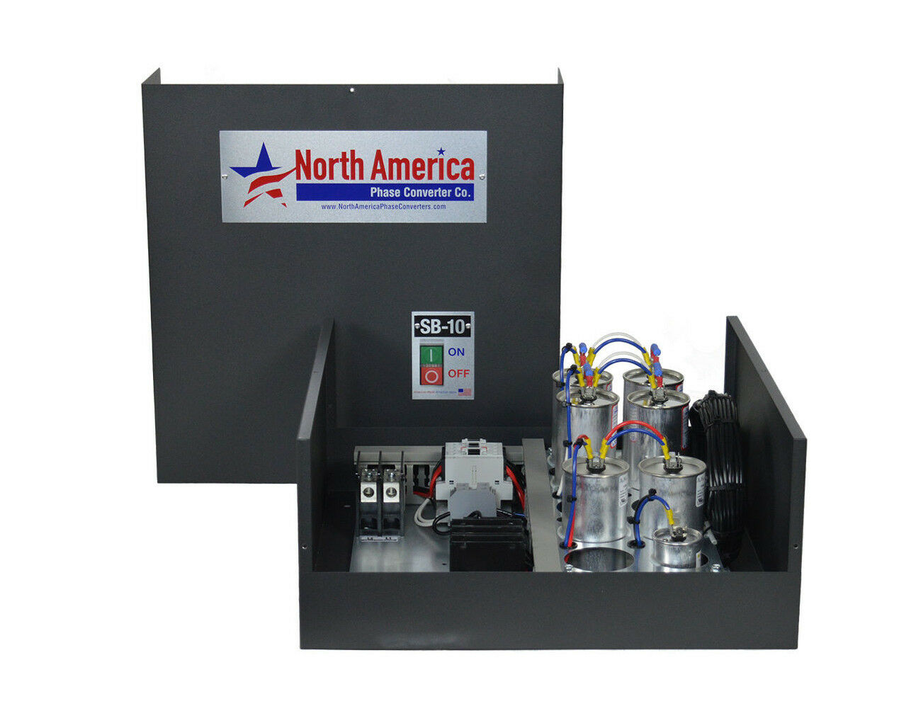 SB-10 Smart-Boost™ 10HP Digital Rotary Phase Converter, Custom Baldor Generator